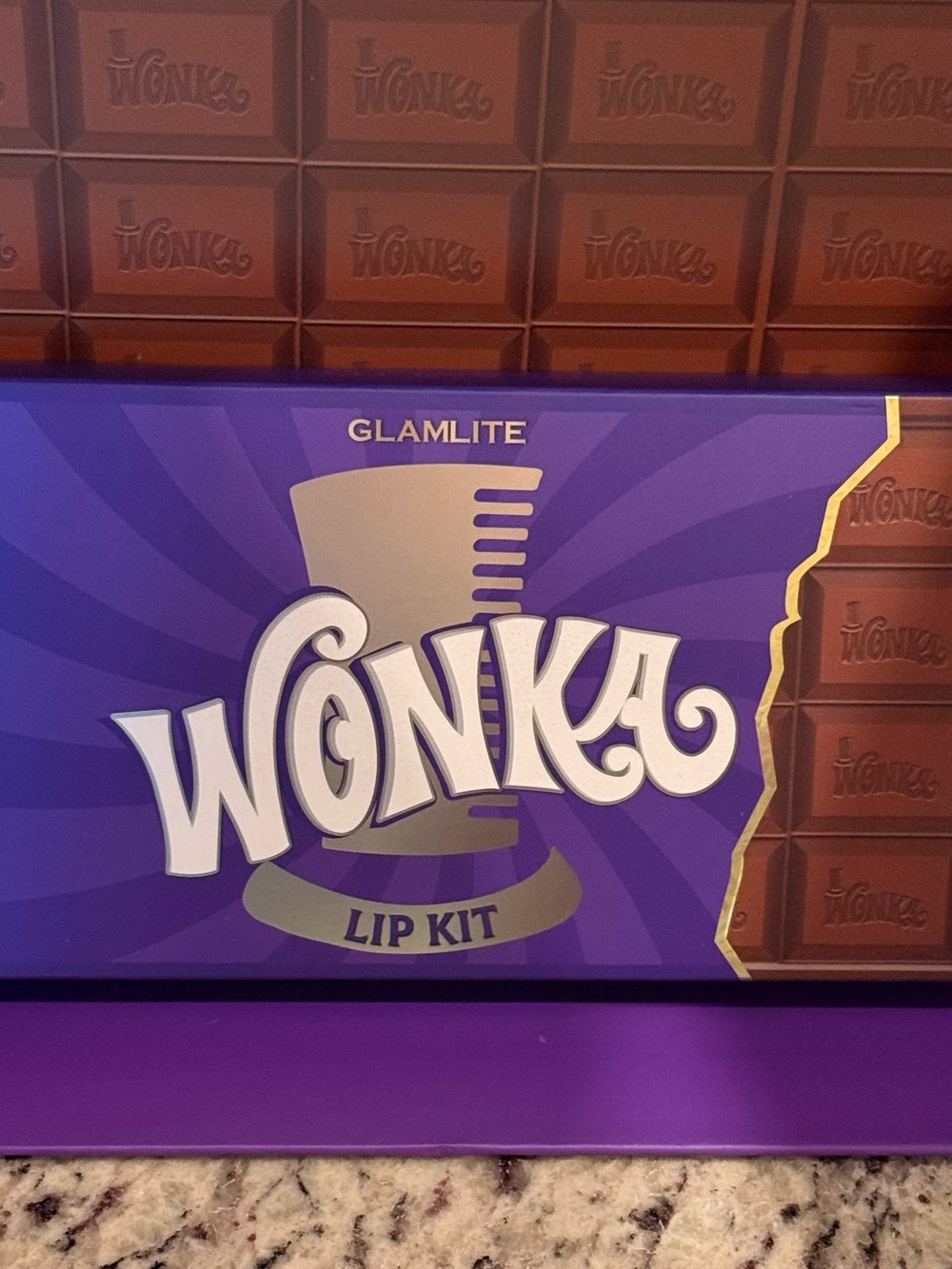 Glamlite x Willy Wonka & The Chocolate Factory PR Box Set EXCLUDING EGG SPONGE - Picture 9 of 16